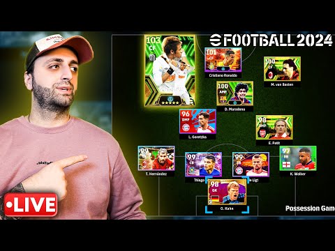 eFootball 2024 PS5🔴 ვაძლიერებთ სანტოსის ნეიმარს 🔥🇧🇷 PACK OPENING #1